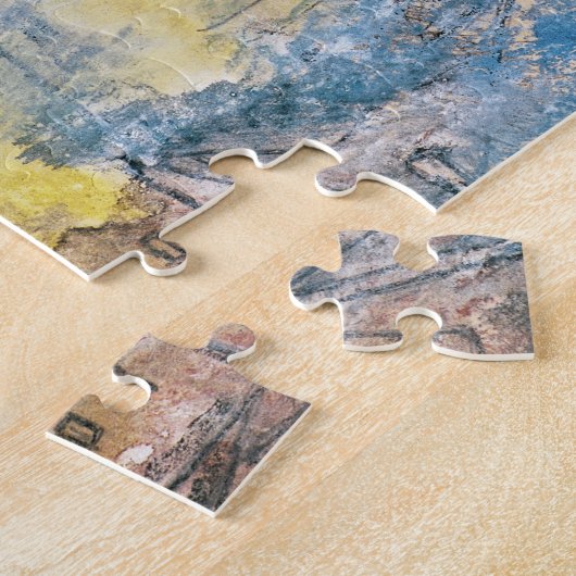 Blick auf den Platz, 1912 von Paul Klee Puzzle (Seite)