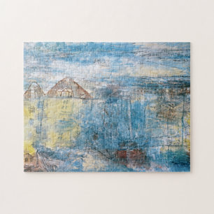 Blick auf den Platz, 1912 von Paul Klee Puzzle