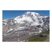 Blick auf den Rainier Fotodruck (Vorne)