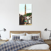 Blick auf den Raven TotempoleWrangell, AK Leinwanddruck (Insitu (Schlafzimmer))