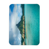 Blick auf den rechteckigen Magneten der Bora Bora Magnet (Vertikal)