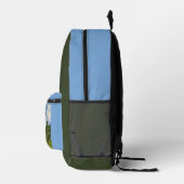 Blick auf den River Front Park  Bedruckter Rucksack (Rechts)