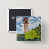 Blick auf den River Front Park  Button (Vorne & Hinten)