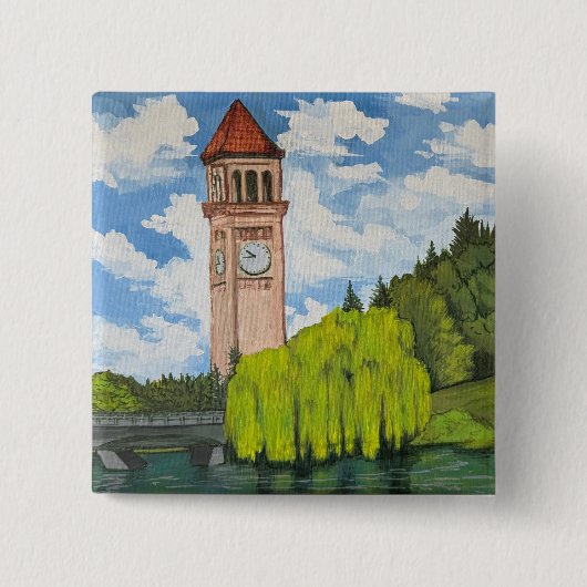 Blick auf den River Front Park  Button (Vorderseite)