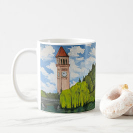 Blick auf den River Front Park  Kaffeetasse