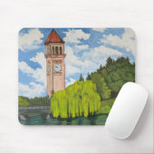 Blick auf den River Front Park Mousepad (Mit Mouse)