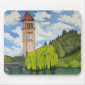 Blick auf den River Front Park Mousepad (Vorne)