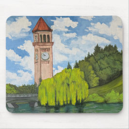 Blick auf den River Front Park Mousepad