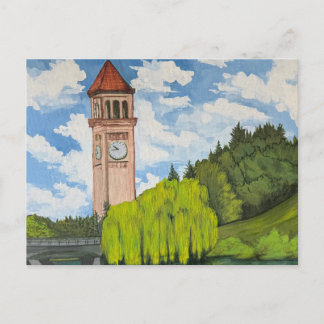 Blick auf den River Front Park  Postkarte