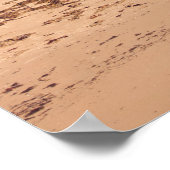 Blick auf den Schlossstrand und die Felsen in Ball Poster (Ecke)