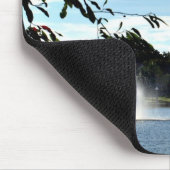 Blick auf den See Mousepad (Ecke)