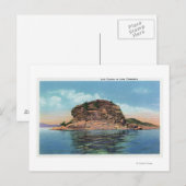 Blick auf den See Rock Dunder Postkarte (Vorne/Hinten)