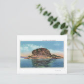 Blick auf den See Rock Dunder Postkarte (Stehend Vorderseite)