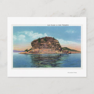 Blick auf den See Rock Dunder Postkarte