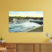 Blick auf den Stausee Libby-Dingleys Leinwanddruck (Insitu (Wohnzimmer))