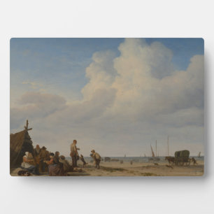 Blick auf den Strand 1663-1665 Fotoplatte