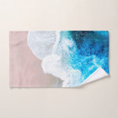 Blick auf den Strand Badhandtuch Set (Handtuch)