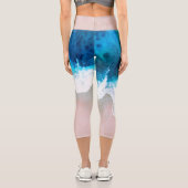 Blick auf den Strand Capri Leggings (Rückseite)