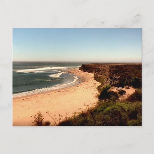 Blick auf den Strand der Goleta-Küste Postkarte (Vorderseite)