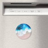 Blick auf den Strand Magnet (In Situ (Geschirrspüler))