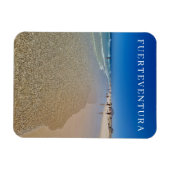 Blick auf den Strand von Fürteventura Kühlschrankm Magnet (Horizontal)