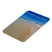 Blick auf den Strand von Fürteventura Kühlschrankm Magnet (Linke Seite)