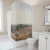 Blick auf den Süden - John Martin Duschvorhang (Beispiel)