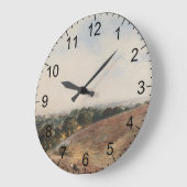 Blick auf den Süden - John Martin Große Wanduhr (Winkel)