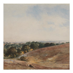 Blick auf den Süden - John Martin Poster
