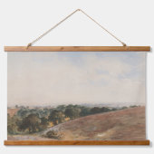 Blick auf den Süden - John Martin Wandteppich Mit Holzrahmen (Vorne)