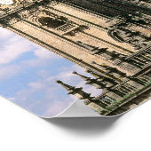 Blick auf den Uhrturm an der Ecke Poster (Ecke)