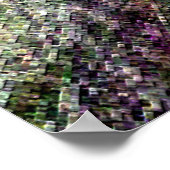 Blick auf den Vulkan...... Poster (Ecke)