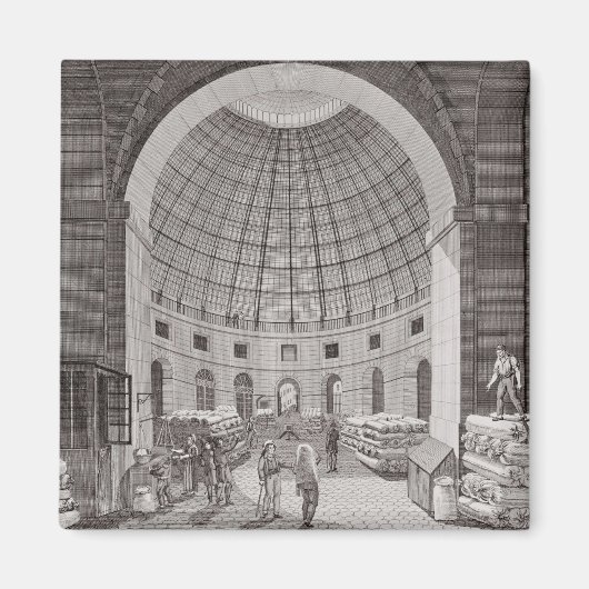 Blick auf den Weizenmarkt und die Cupola Magnet (Vorne)
