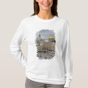 Blick auf den Western Wall Plaza, später Nachmitta T-Shirt