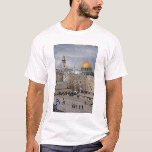 Blick auf den Western Wall Plaza, spätnachmittags T-Shirt