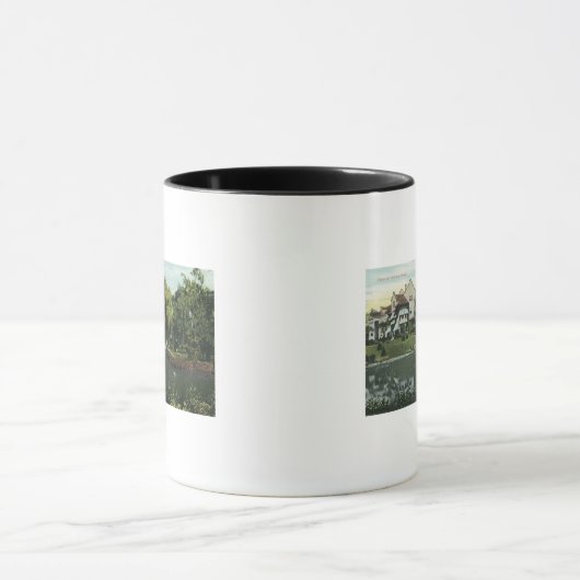 Blick auf den Wildteich Tasse (Zentrum)