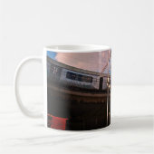 Blick auf den Zug Kaffeetasse (Links)