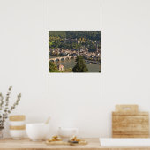 Blick auf die Alte Brücke Poster (Küche)