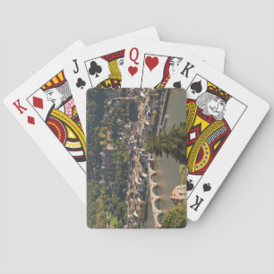 Blick auf die Alte Brücke Spielkarten