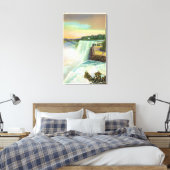 Blick auf die amerikanischen Wasserfälle von Goat  Leinwanddruck (Insitu (Schlafzimmer))