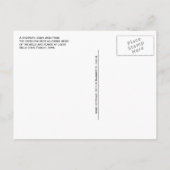 Blick auf die Aussicht, Loess Hills Staat Forest, Postkarte (Rückseite)