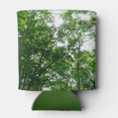 Blick auf die Bäume des Sommers Dosenkühler (Rückseite)