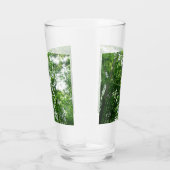 Blick auf die Bäume des Sommers Glas (Rechts)