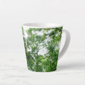 Blick auf die Bäume des Sommers Milchtasse (Rechte Ecke)