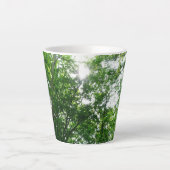 Blick auf die Bäume des Sommers Milchtasse (Vorderseite)