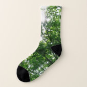 Blick auf die Bäume des Sommers Socken (Links - Außen)