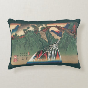 Blick auf die Brücke über den Ina-Fluss, Nojiri vo Dekokissen