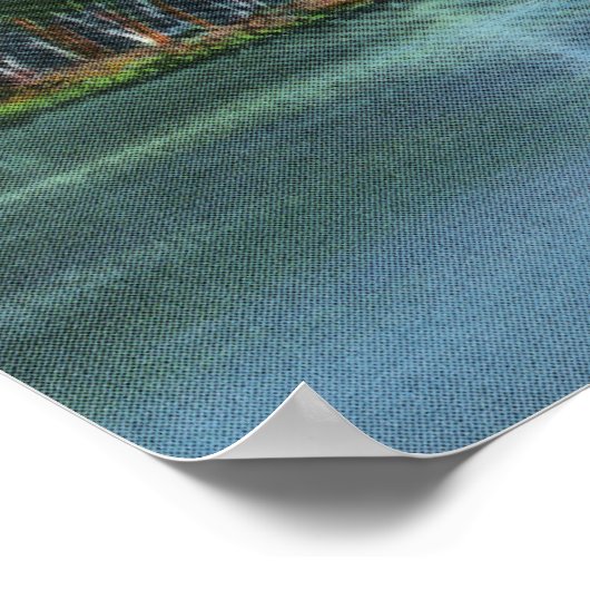 Blick auf die Camping des Staat Poster (Ecke)