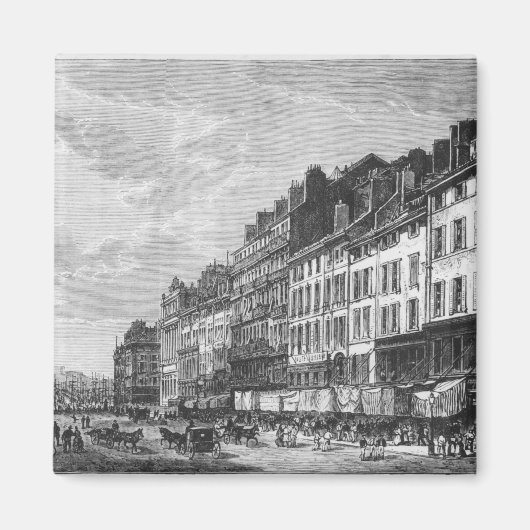 Blick auf die Canebiere bei Marseille Magnet (Vorne)