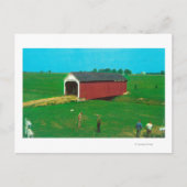 Blick auf die Catlin Bridge Postkarte (Vorderseite)